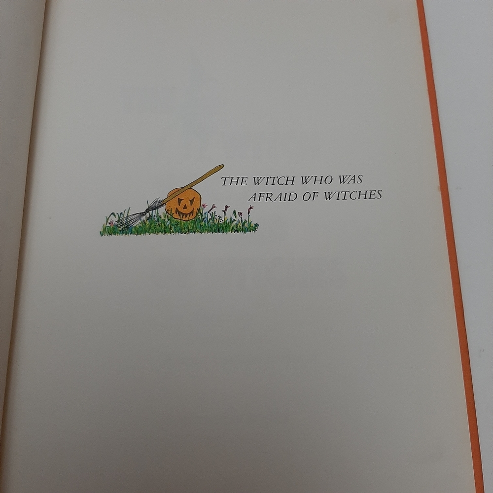 π 1978 Vintage The Witch Who Was Afraid of Witches Kids HC Book - Picture 11 of 15